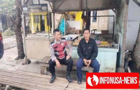 Polsek Banyusari Bripka Satim Melaksanakan Kegiatan Pengamanan Serta Kontrol Dapur SPPG Cicinde Selatan